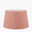 Milos 50cm Apricot Linen Tapered Lampshade.