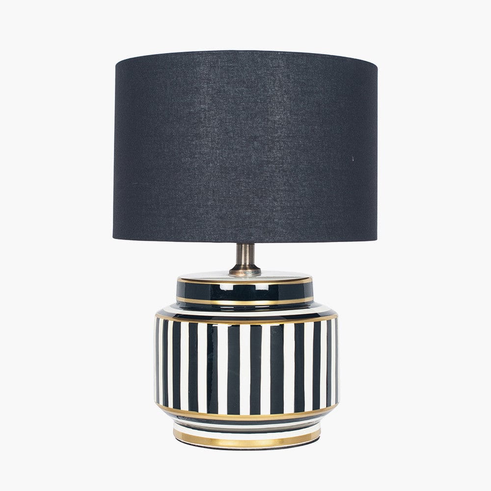 Mono Humbug Black and White Small Table Lamp - Base Only.