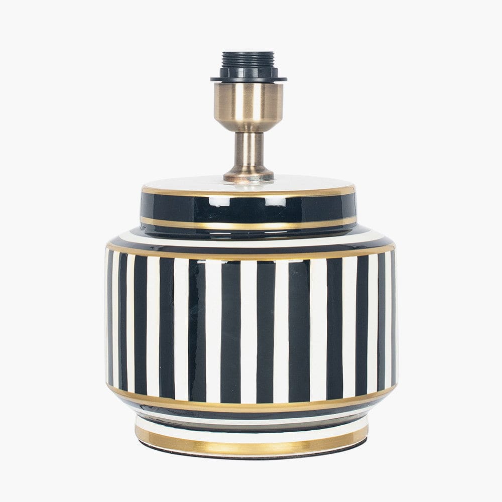 Mono Humbug Black and White Small Table Lamp - Base Only.