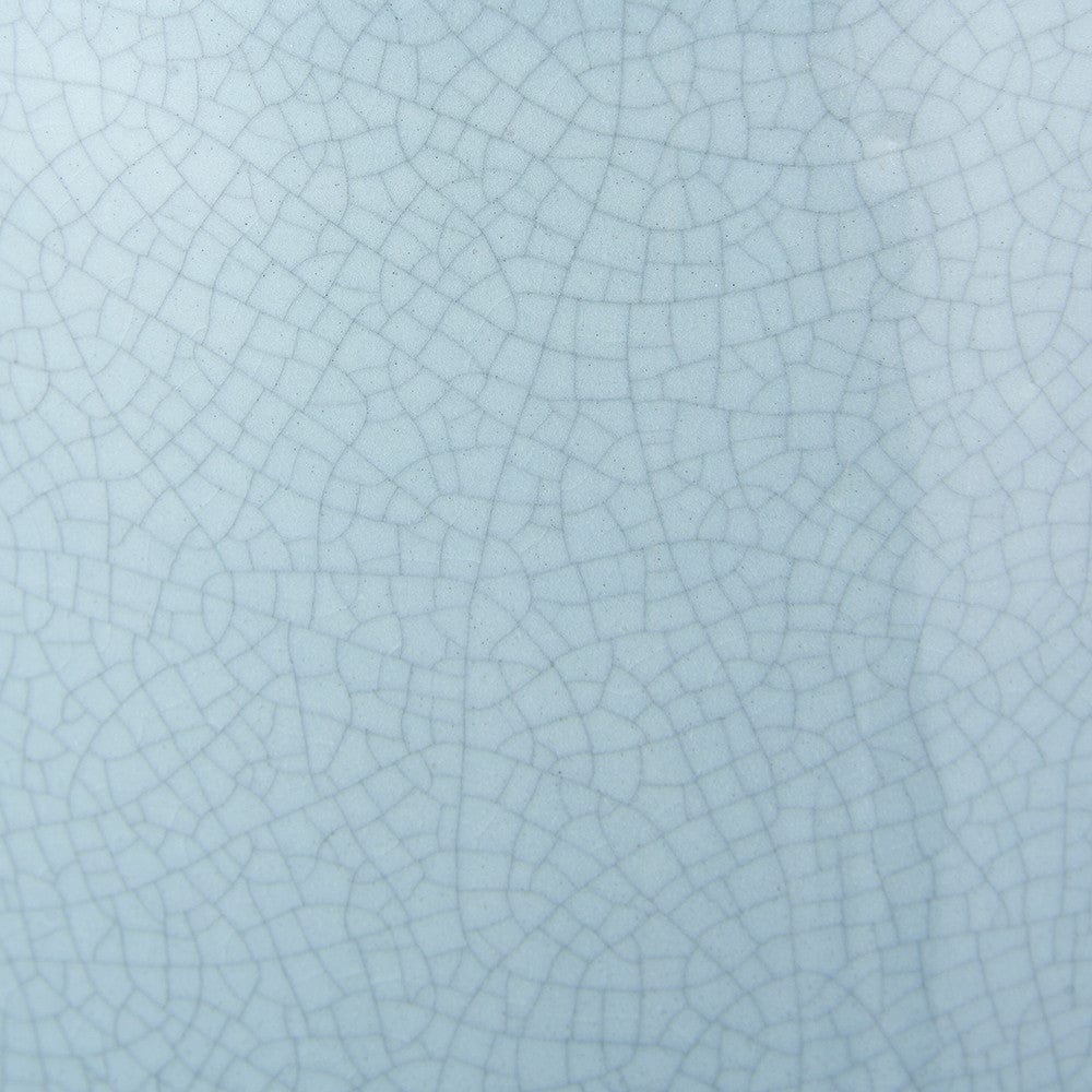 Nora Duck Egg Blue Crackle Effect Table Lamp.