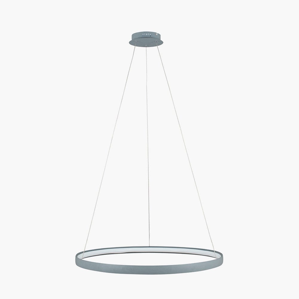 Orion Grey LED Round Pendant.
