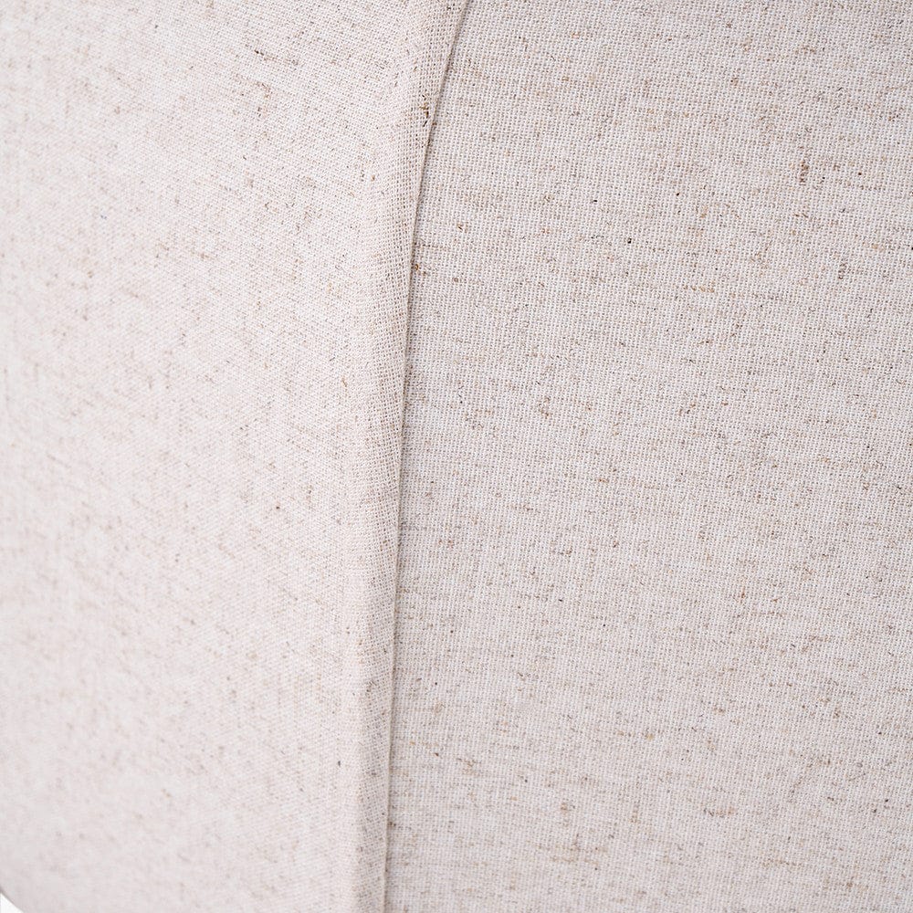 Pacific Lifestyle Lighting Oscar Natural Linen Structured Pendant House of Isabella UK