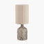 Pacific Lifestyle Lighting Palmino Brown Organic Glass Bottle Table Lamp House of Isabella UK