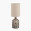 Pacific Lifestyle Lighting Palmino Brown Organic Glass Bottle Table Lamp House of Isabella UK