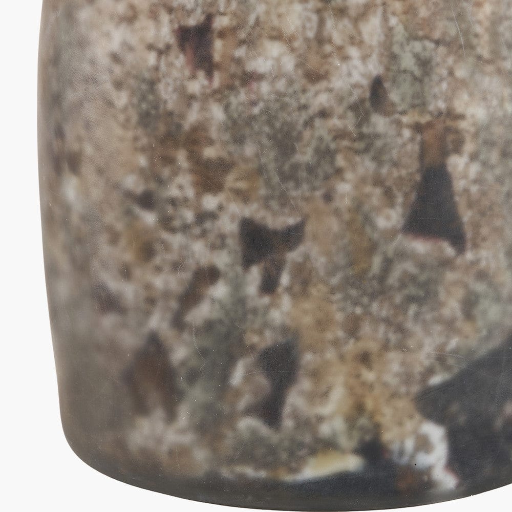 Pacific Lifestyle Lighting Palmino Brown Organic Glass Bottle Table Lamp House of Isabella UK