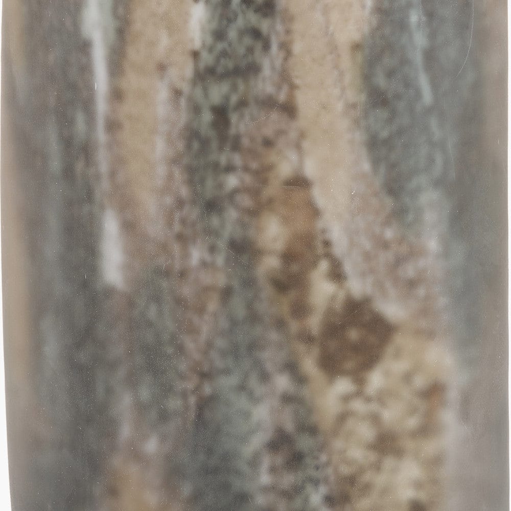 Pacific Lifestyle Lighting Palmino Brown Tall Organic Glass Bottle Table Lamp House of Isabella UK