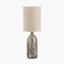 Pacific Lifestyle Lighting Palmino Brown Tall Organic Glass Bottle Table Lamp House of Isabella UK