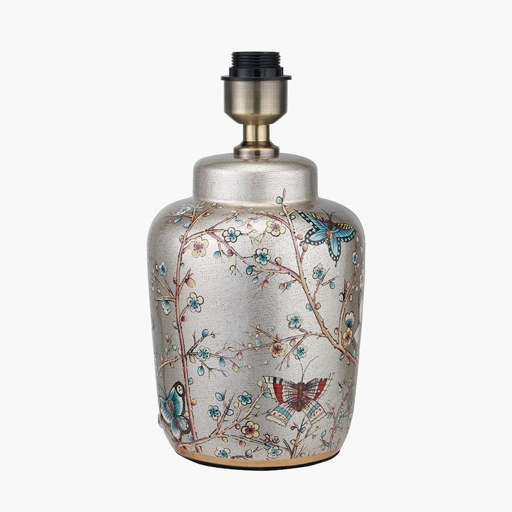 Papilion Butterfly Ceramic Table Lamp.