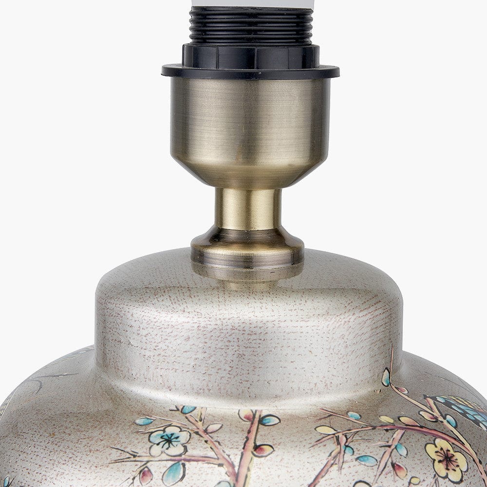 Papilion Butterfly Ceramic Table Lamp.