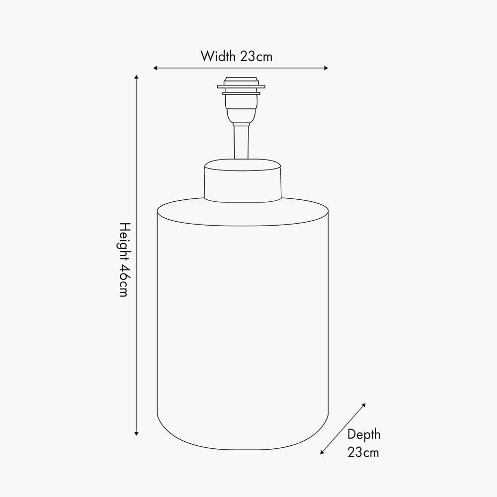 Penguin Tobacco Hand Painted Metal Table Lamp.