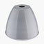 Piccolo Grey Metal Dome Pendant Shade Only.