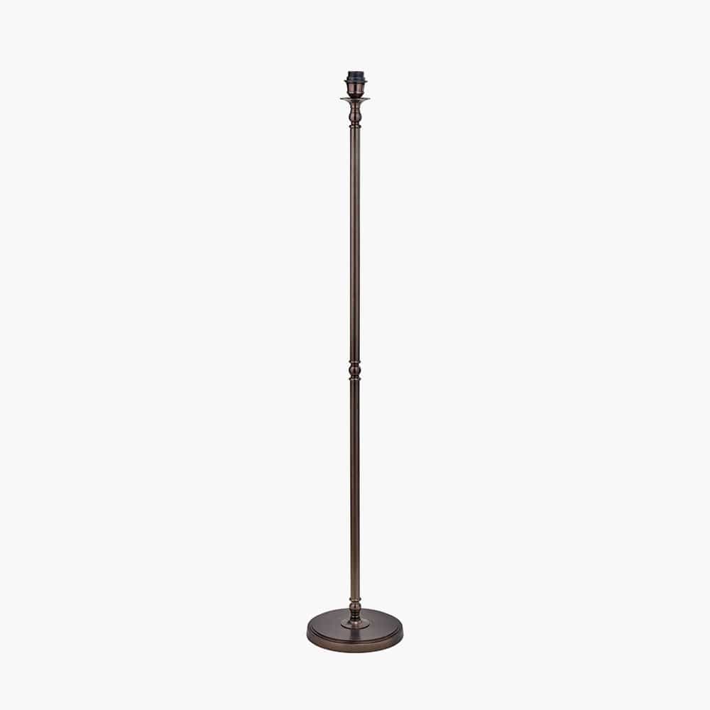 Pacific Lifestyle Lighting Piero Antique Bronze Metal Candlestick Floor Lamp Base House of Isabella UK