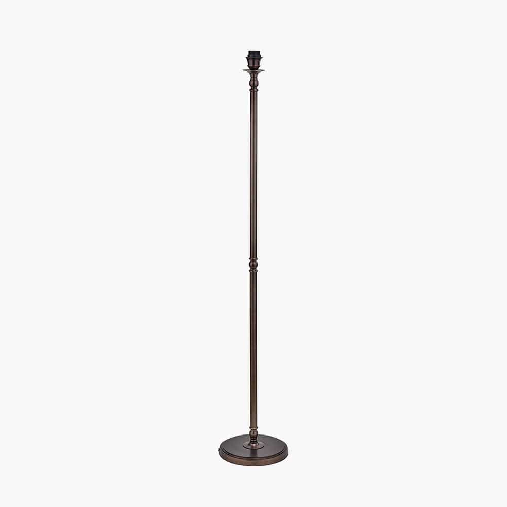 Pacific Lifestyle Lighting Piero Antique Bronze Metal Candlestick Floor Lamp Base House of Isabella UK