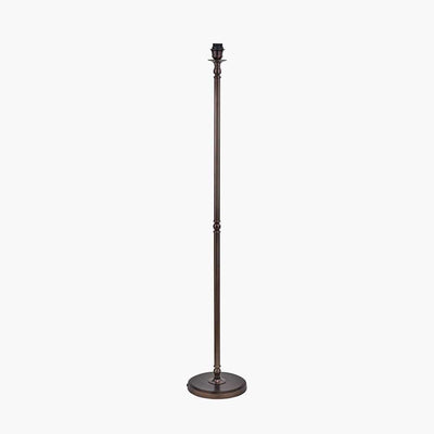 Pacific Lifestyle Lighting Piero Antique Bronze Metal Candlestick Floor Lamp Base House of Isabella UK