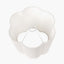 Posy 35cm White Handloom Scalloped Tapered Lampshade.