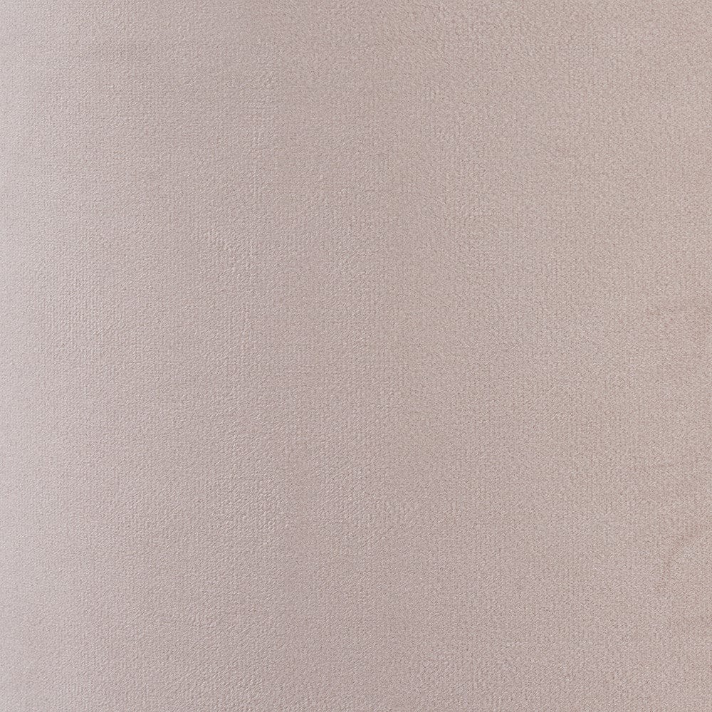 Rene 40cm Greige Velvet Cylinder Lampshade.