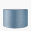 Rene 45cm Duck Egg Velvet Cylinder Lampshade.