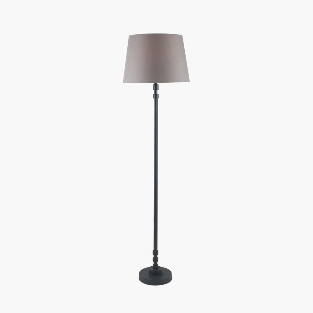 Rhode Matt Black Stick Floor Lamp Base - Base Only.