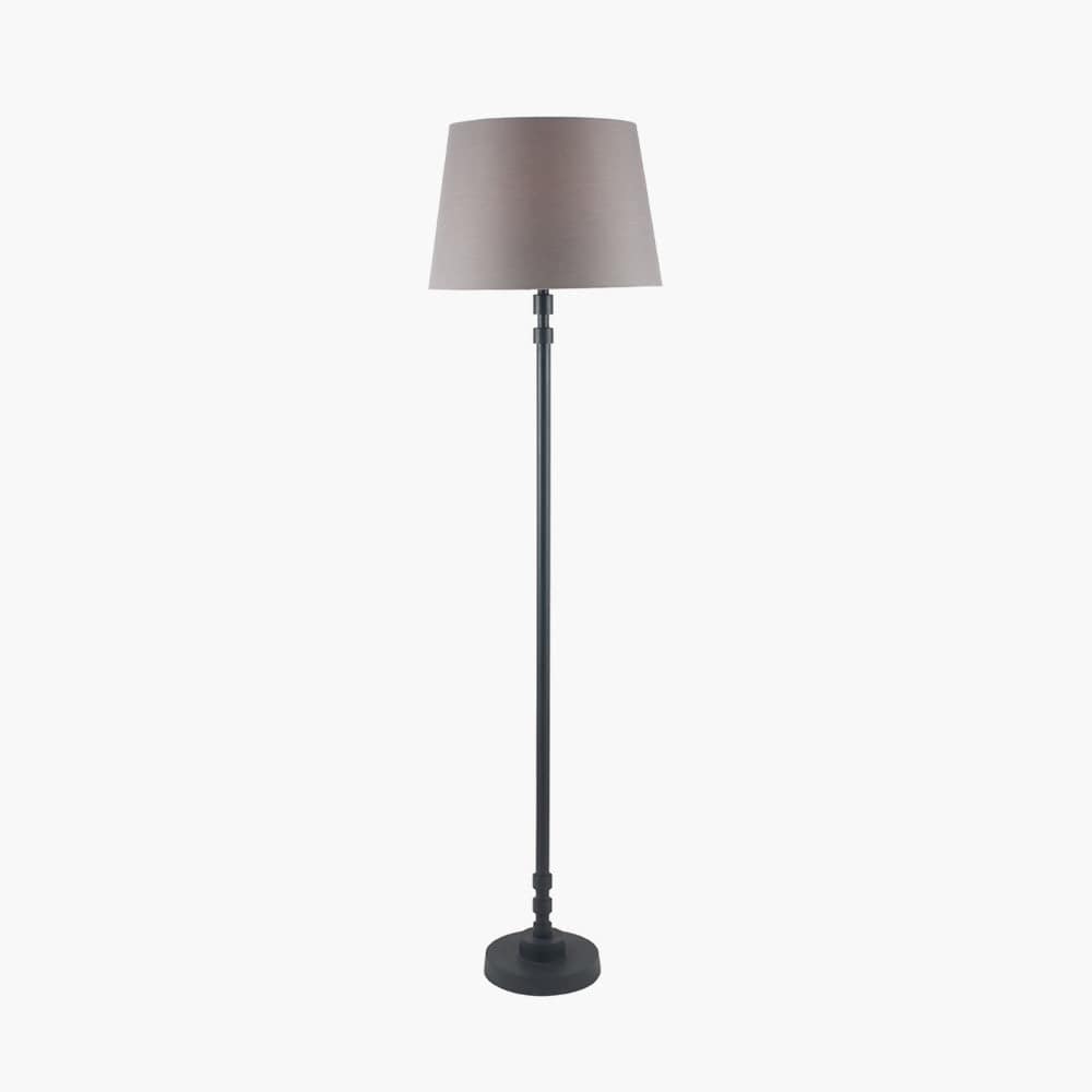 Pacific Lifestyle Lighting Rhode Matt Black Stick Floor Lamp Base - Base Only House of Isabella UK