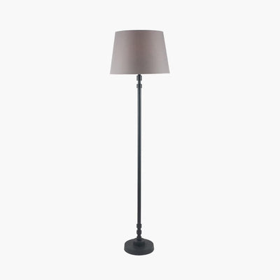 Pacific Lifestyle Lighting Rhode Matt Black Stick Floor Lamp Base - Base Only House of Isabella UK