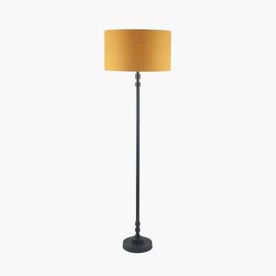 Pacific Lifestyle Lighting Rhode Matt Black Stick Floor Lamp Base - Base Only House of Isabella UK