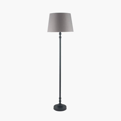 Pacific Lifestyle Lighting Rhode Matt Black Stick Floor Lamp Base - Base Only House of Isabella UK