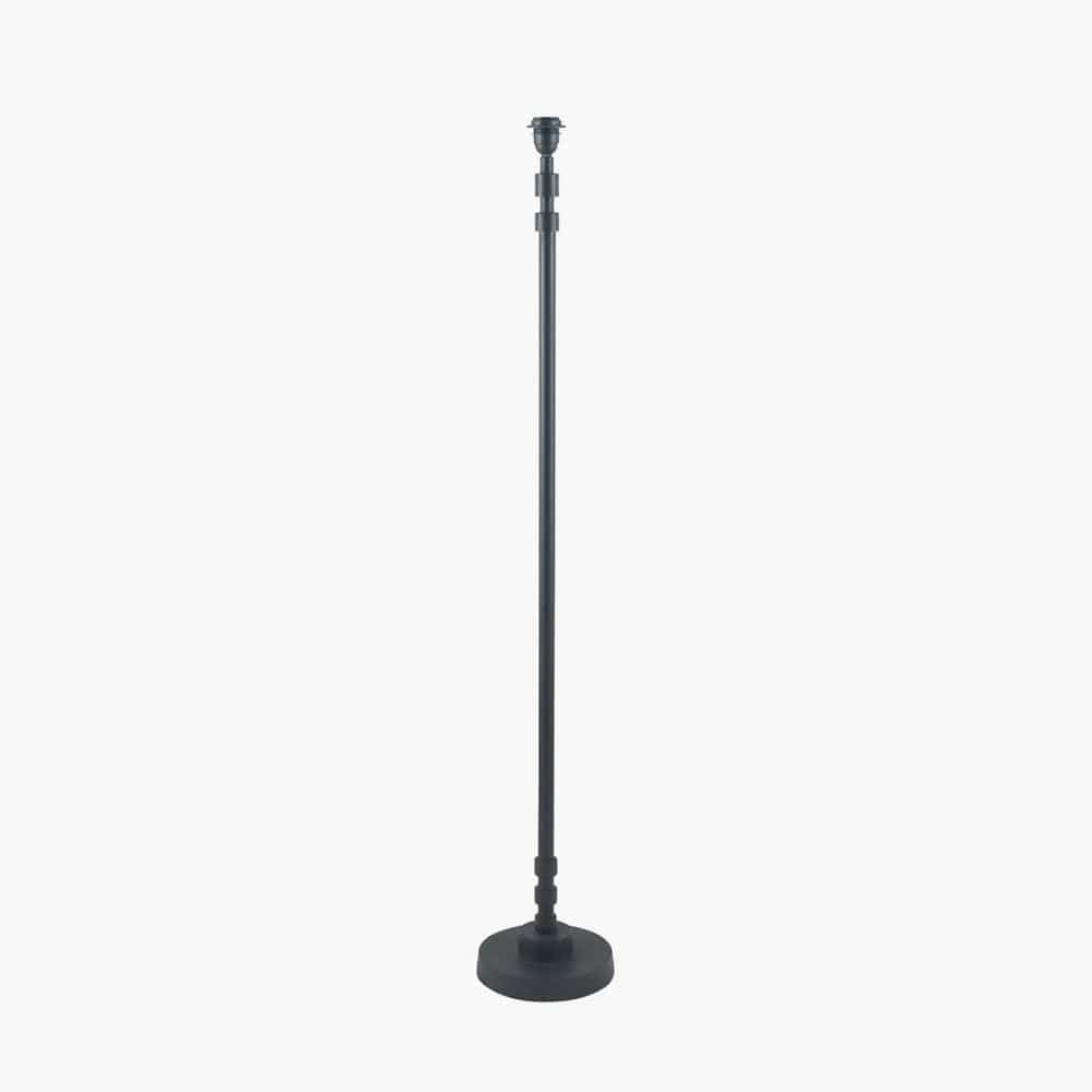 Rhode Matt Black Stick Floor Lamp Base - Base Only.