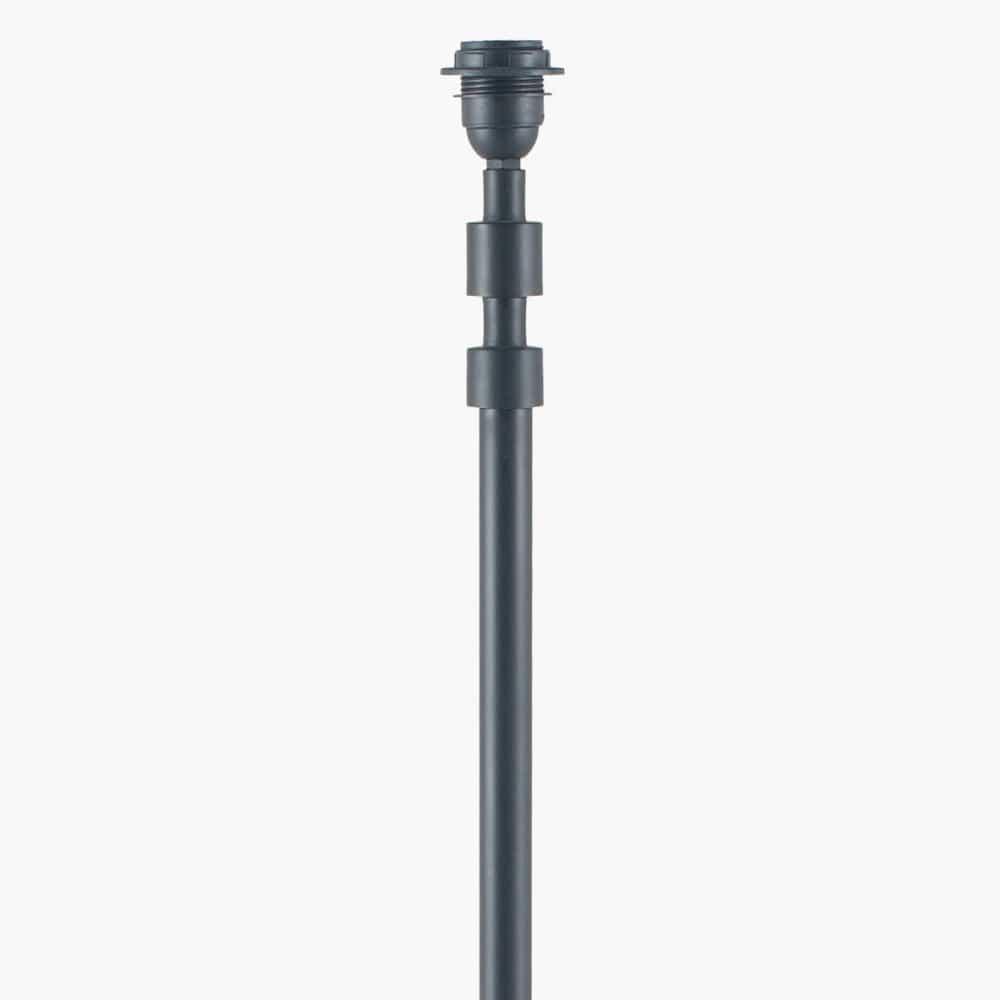 Rhode Matt Black Stick Floor Lamp Base - Base Only.