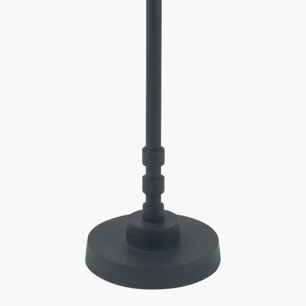 Rhode Matt Black Stick Floor Lamp Base - Base Only.