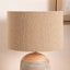 Rouen 35cm Taupe Boucle Cylinder Lampshade.