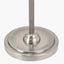 Pacific Lifestyle Lighting Salvatore Antique Silver Metal Floor Lamp Base House of Isabella UK