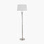 Pacific Lifestyle Lighting Salvatore Antique Silver Metal Floor Lamp Base House of Isabella UK