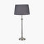 Pacific Lifestyle Lighting Salvatore Antique Silver Metal Table Lamp Base House of Isabella UK