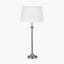 Pacific Lifestyle Lighting Salvatore Antique Silver Metal Table Lamp Base House of Isabella UK