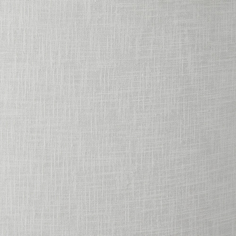 Samara Blue and White Aztec Pattern Ceramic Table Lamp Base with Lino 35cm White Self Lined Linen Cylinder Lampshade.