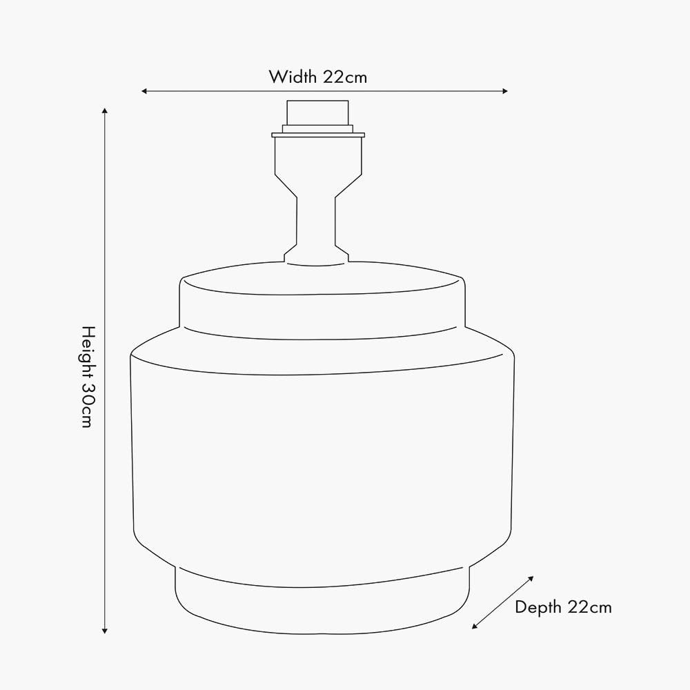 Saskia Sage Cheetah Ceramic Table Lamp.