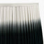 Scallop 20cm Black Ombre Soft Pleated Tapered Shade.