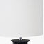 Pacific Lifestyle Lighting Sloane Black Contemporary Ceramic Table Lamp House of Isabella UK
