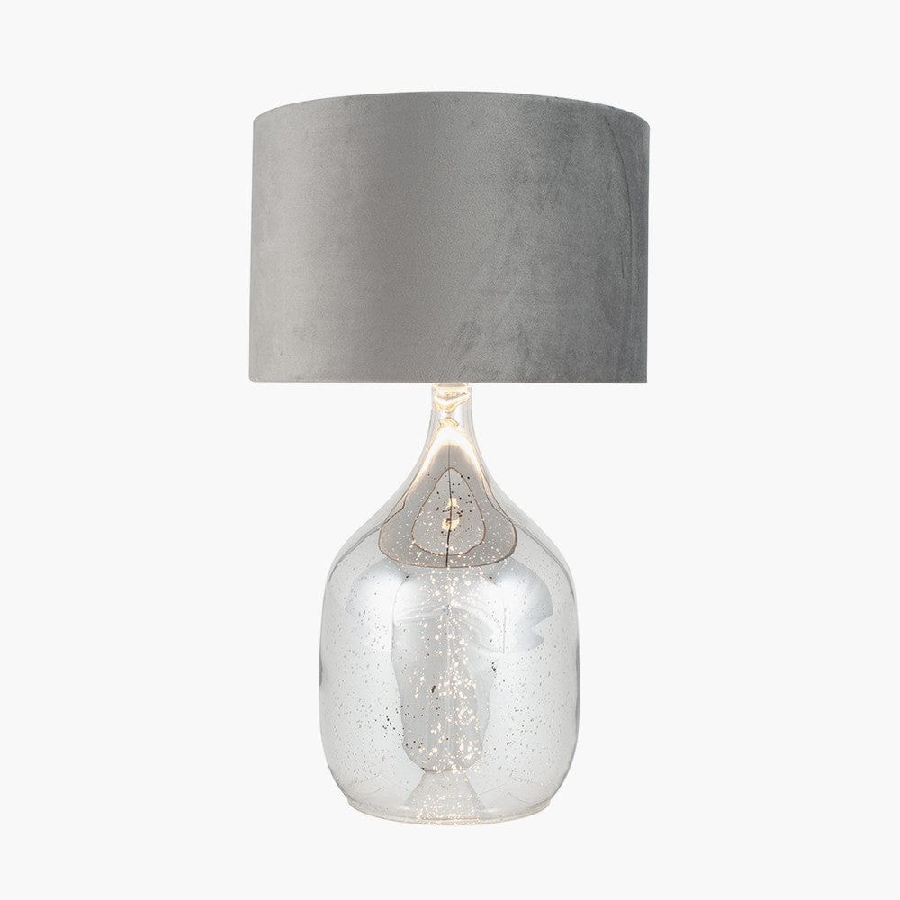 Stellar Mercurial Glass Dual Light Table Lamp.