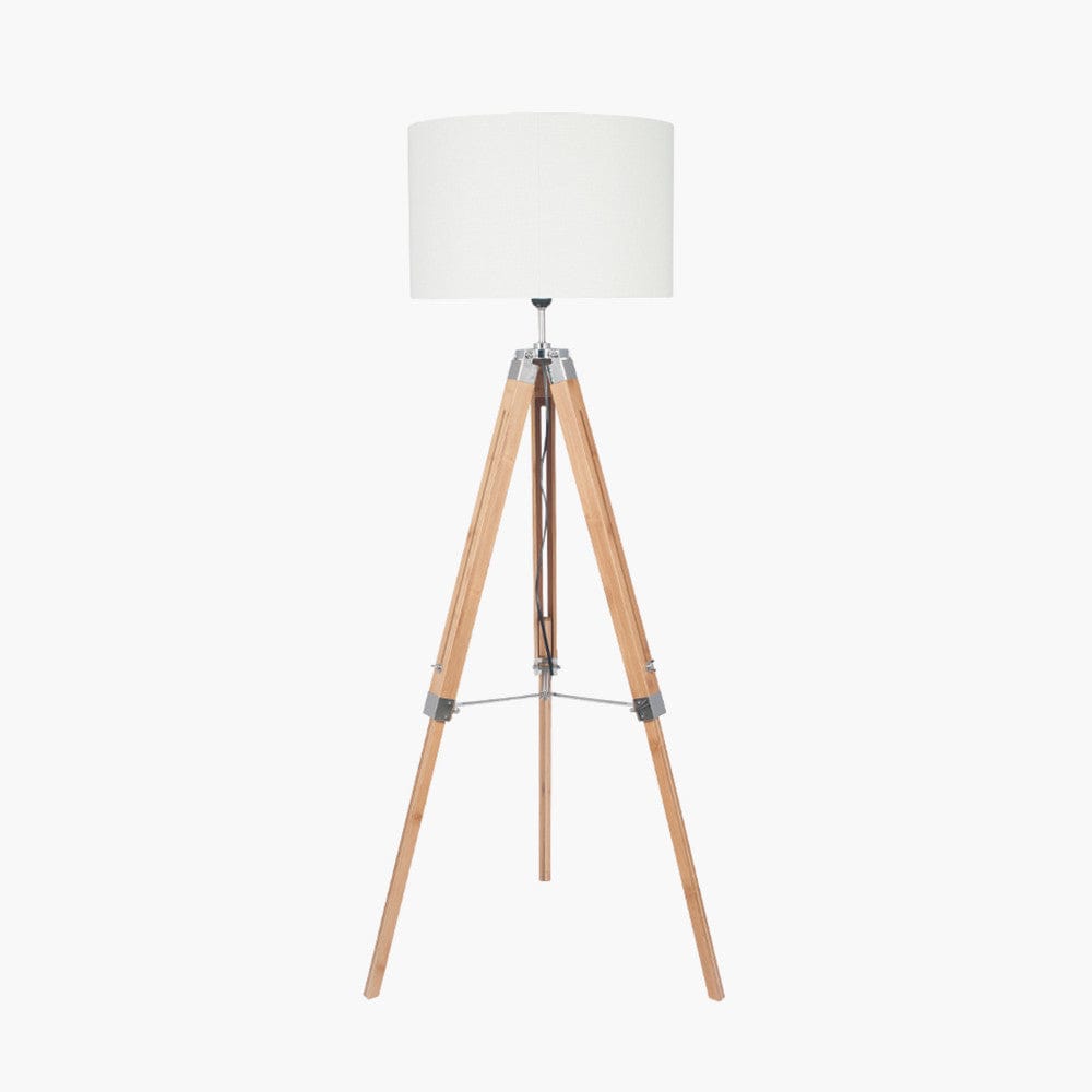 Pacific Lifestyle Lighting Sumba Bamboo Tripod Floor Lamp - Base Only House of Isabella UK