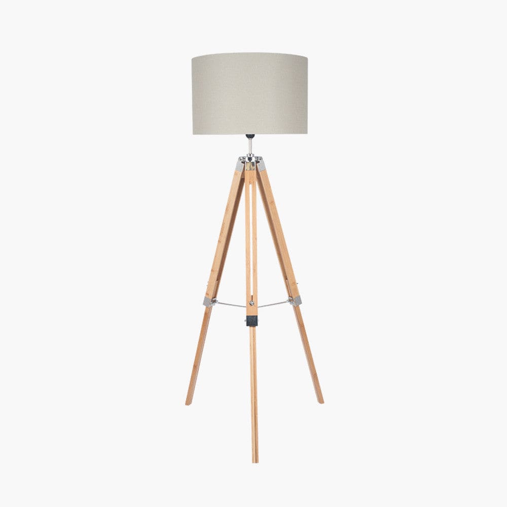 Sumba Bamboo Tripod Floor Lamp - Base Only.