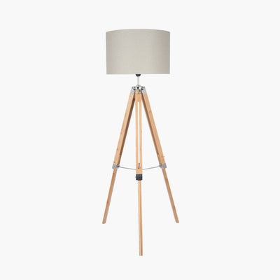 Pacific Lifestyle Lighting Sumba Bamboo Tripod Floor Lamp - Base Only House of Isabella UK