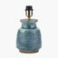 Pacific Lifestyle Lighting Theano Dot Design Blue Glaze Table Lamp Base House of Isabella UK