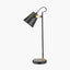 Theia Black and Brushed Brass Task Table Lamp.