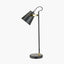 Theia Black and Brushed Brass Task Table Lamp.