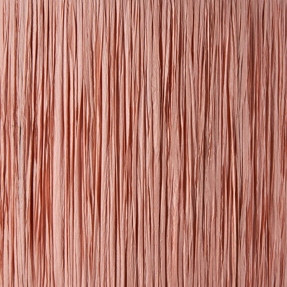 Tilia 35cm Apricot Raffia Cylinder Shade.