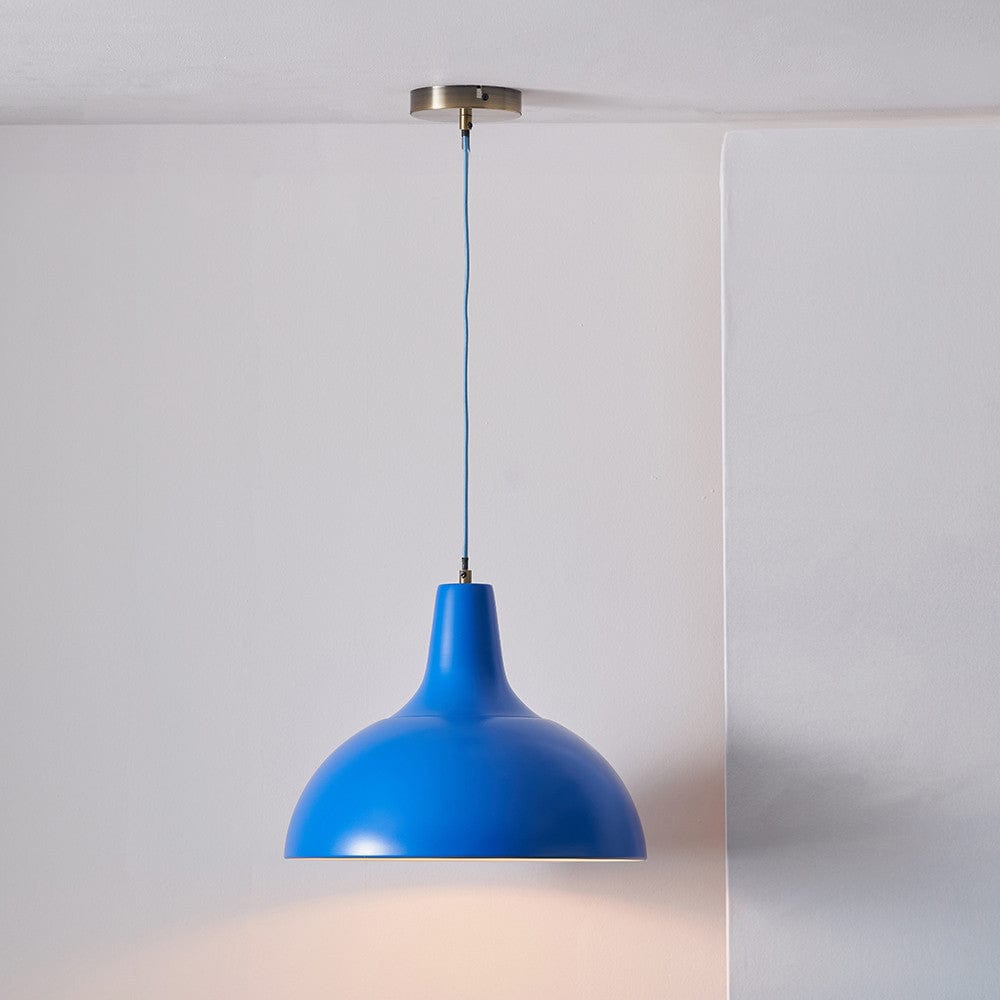 Tortona Ceiling Pendant Cobalt.