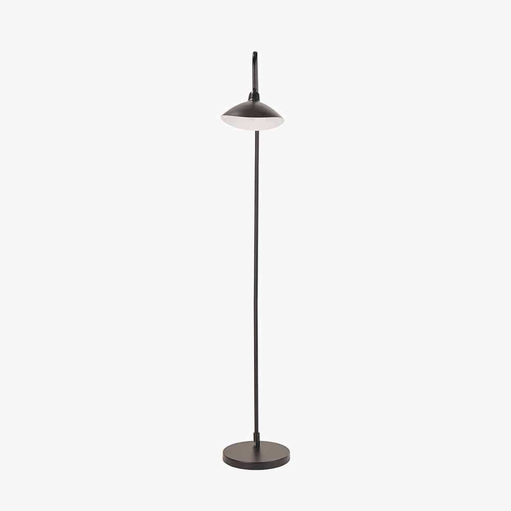 Toulon Black Metal Task Floor Lamp.