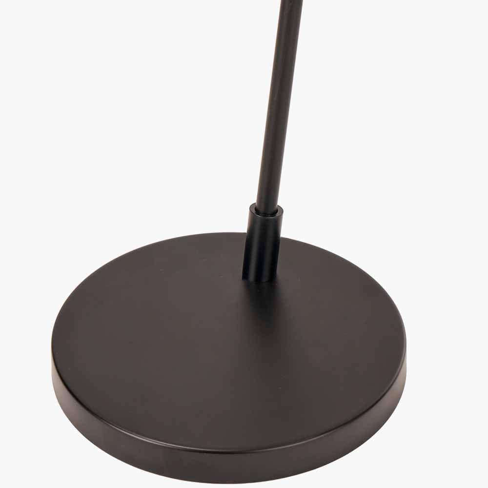Toulon Black Metal Task Floor Lamp.