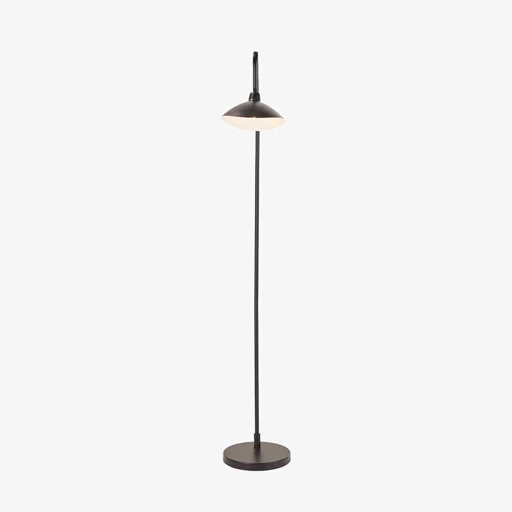 Toulon Black Metal Task Floor Lamp.